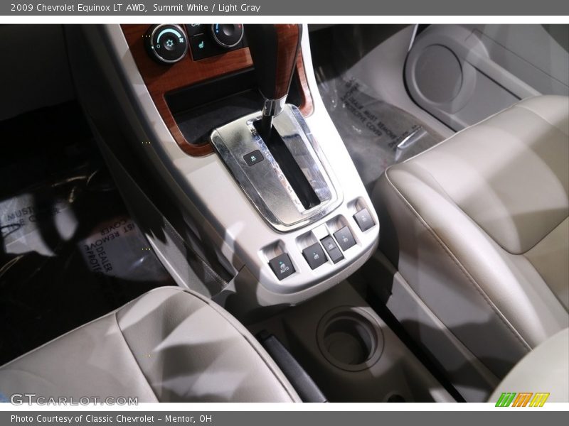 Summit White / Light Gray 2009 Chevrolet Equinox LT AWD