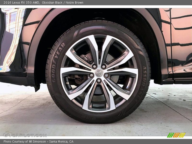  2016 RX 350 AWD Wheel