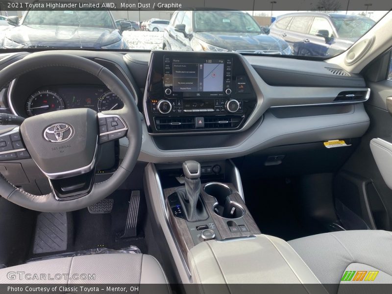 Moon Dust / Graphite 2021 Toyota Highlander Limited AWD