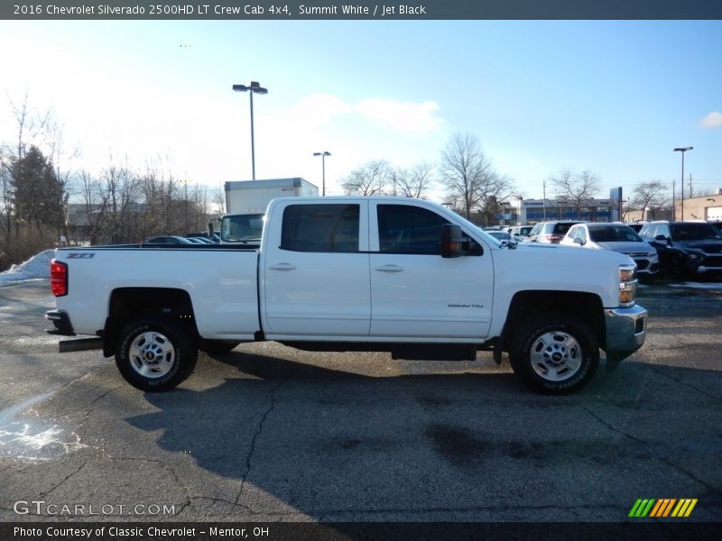 Summit White / Jet Black 2016 Chevrolet Silverado 2500HD LT Crew Cab 4x4