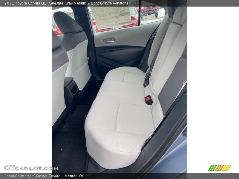 Celestite Gray Metallic / Light Gray/Moonstone 2021 Toyota Corolla LE