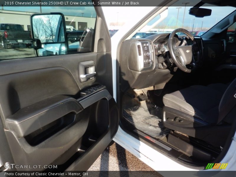Summit White / Jet Black 2016 Chevrolet Silverado 2500HD LT Crew Cab 4x4