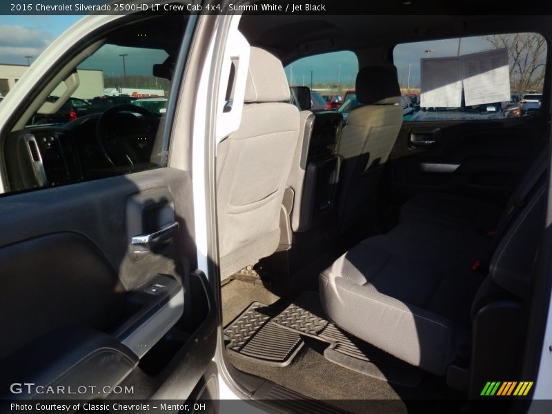 Summit White / Jet Black 2016 Chevrolet Silverado 2500HD LT Crew Cab 4x4