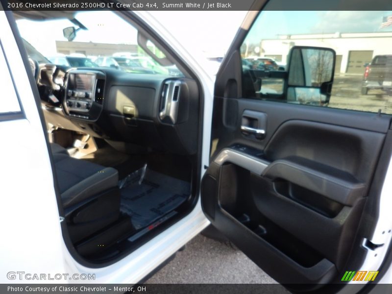 Summit White / Jet Black 2016 Chevrolet Silverado 2500HD LT Crew Cab 4x4