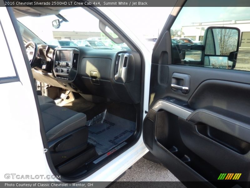 Summit White / Jet Black 2016 Chevrolet Silverado 2500HD LT Crew Cab 4x4