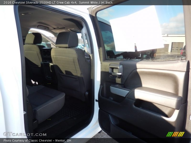 Summit White / Jet Black 2016 Chevrolet Silverado 2500HD LT Crew Cab 4x4