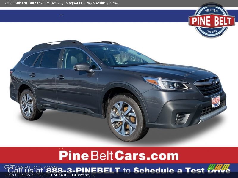 Magnetite Gray Metallic / Gray 2021 Subaru Outback Limited XT