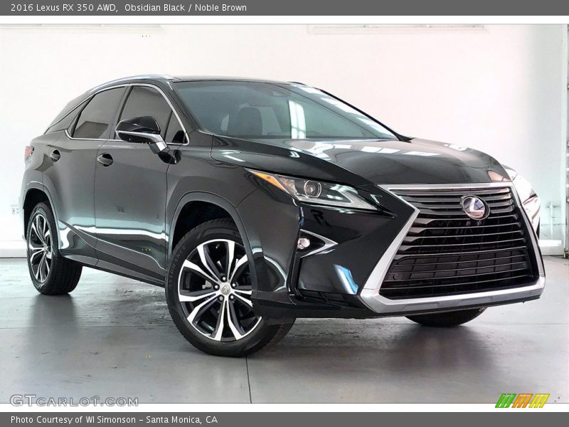 Front 3/4 View of 2016 RX 350 AWD