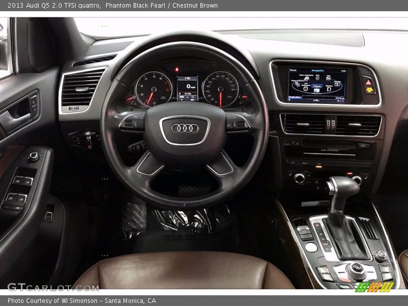 Phantom Black Pearl / Chestnut Brown 2013 Audi Q5 2.0 TFSI quattro