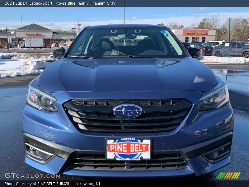 Abyss Blue Pearl / Titanium Gray 2021 Subaru Legacy Sport