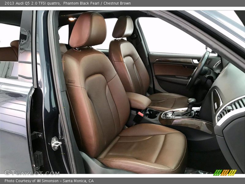Phantom Black Pearl / Chestnut Brown 2013 Audi Q5 2.0 TFSI quattro