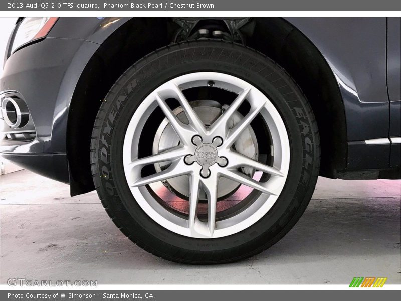 Phantom Black Pearl / Chestnut Brown 2013 Audi Q5 2.0 TFSI quattro
