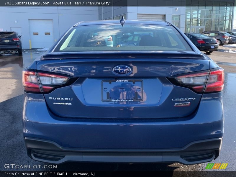 Abyss Blue Pearl / Titanium Gray 2021 Subaru Legacy Sport