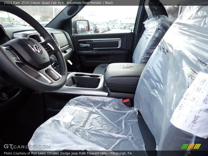 Maximum Steel Metallic / Black 2021 Ram 1500 Classic Quad Cab 4x4