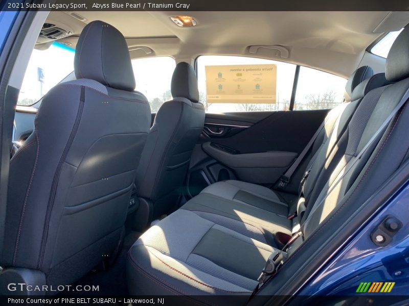 Abyss Blue Pearl / Titanium Gray 2021 Subaru Legacy Sport