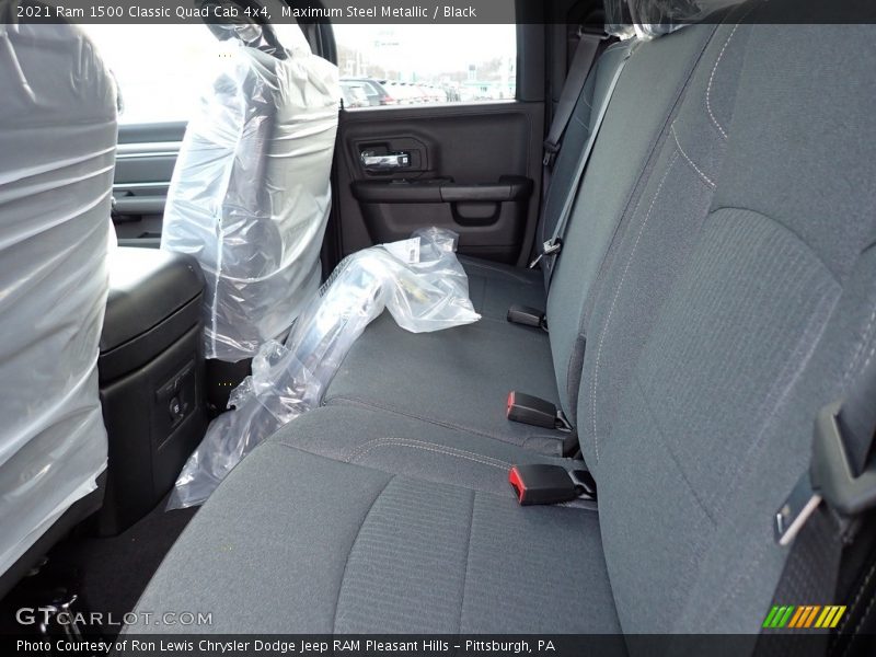 Maximum Steel Metallic / Black 2021 Ram 1500 Classic Quad Cab 4x4