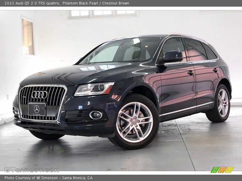 Phantom Black Pearl / Chestnut Brown 2013 Audi Q5 2.0 TFSI quattro