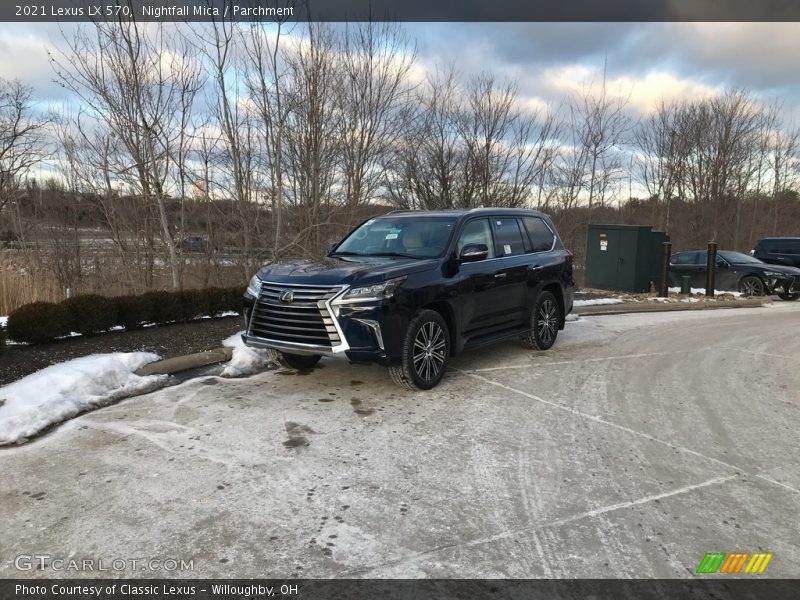 Nightfall Mica / Parchment 2021 Lexus LX 570