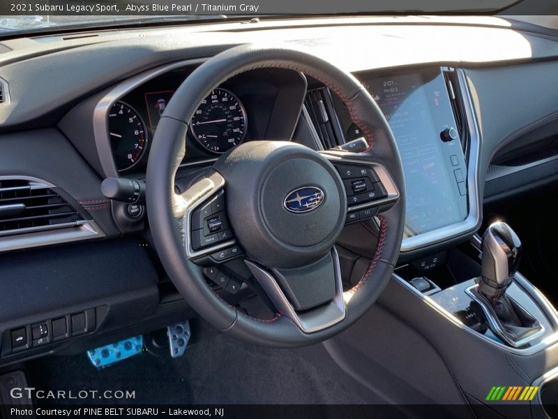 Abyss Blue Pearl / Titanium Gray 2021 Subaru Legacy Sport
