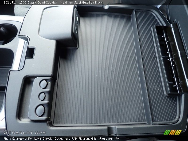 Maximum Steel Metallic / Black 2021 Ram 1500 Classic Quad Cab 4x4