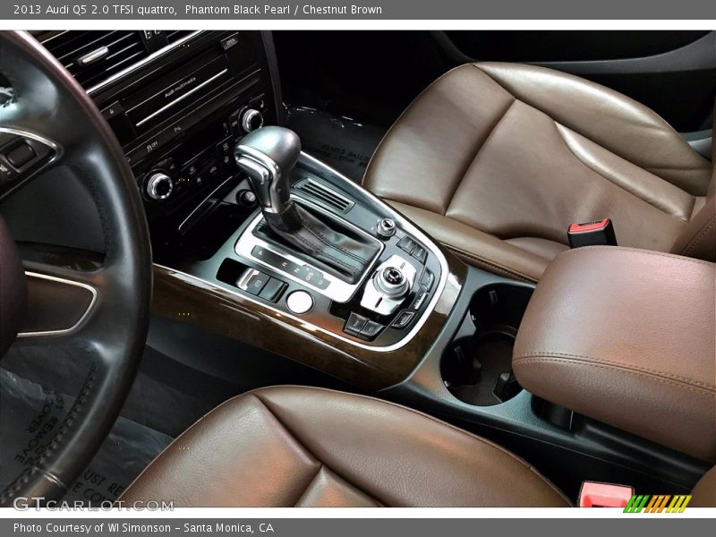Phantom Black Pearl / Chestnut Brown 2013 Audi Q5 2.0 TFSI quattro