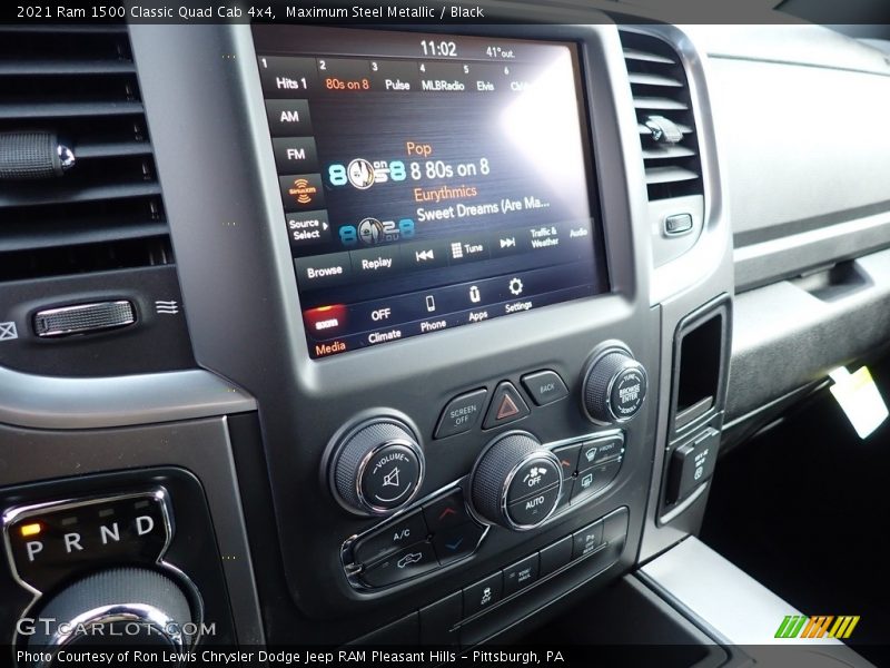 Maximum Steel Metallic / Black 2021 Ram 1500 Classic Quad Cab 4x4