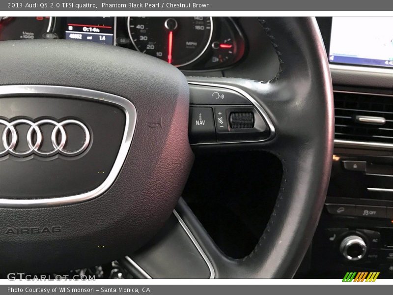 Phantom Black Pearl / Chestnut Brown 2013 Audi Q5 2.0 TFSI quattro