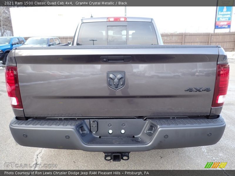Granite Crystal Metallic / Black 2021 Ram 1500 Classic Quad Cab 4x4