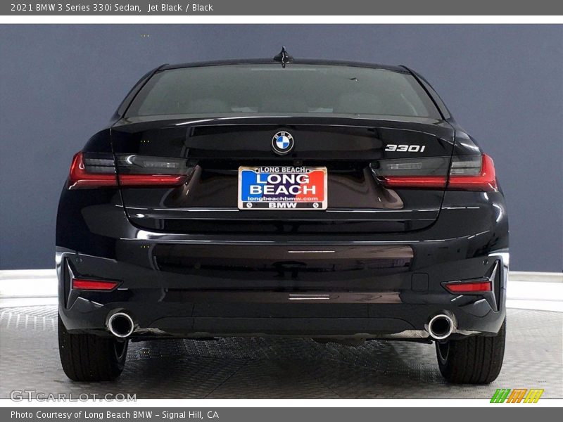 Jet Black / Black 2021 BMW 3 Series 330i Sedan
