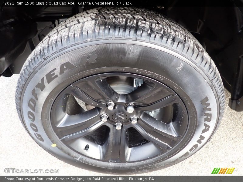 Granite Crystal Metallic / Black 2021 Ram 1500 Classic Quad Cab 4x4
