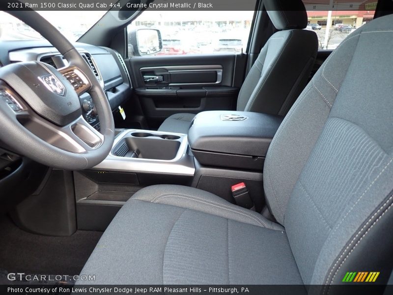 Granite Crystal Metallic / Black 2021 Ram 1500 Classic Quad Cab 4x4
