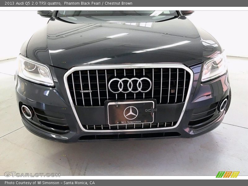 Phantom Black Pearl / Chestnut Brown 2013 Audi Q5 2.0 TFSI quattro