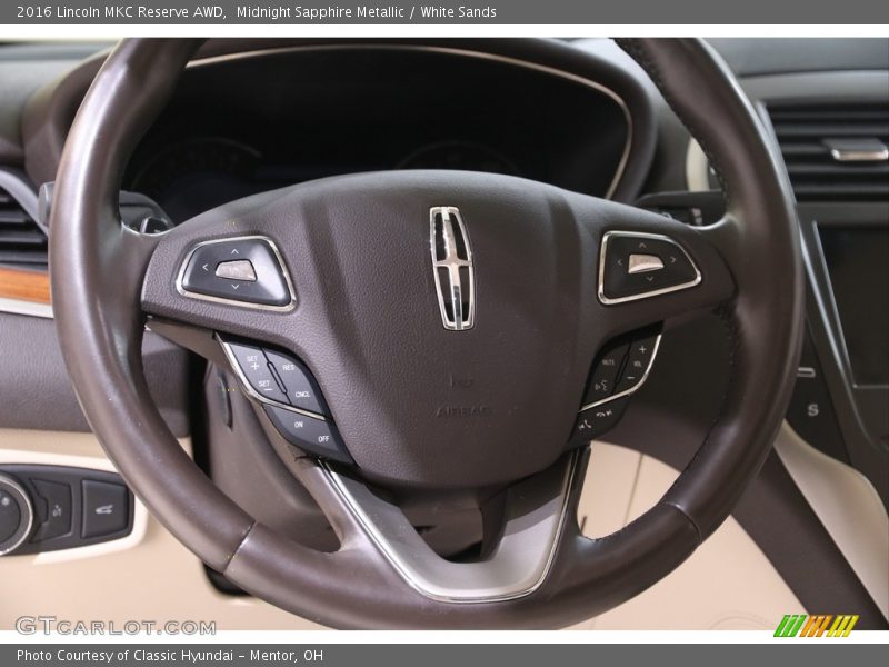  2016 MKC Reserve AWD Steering Wheel