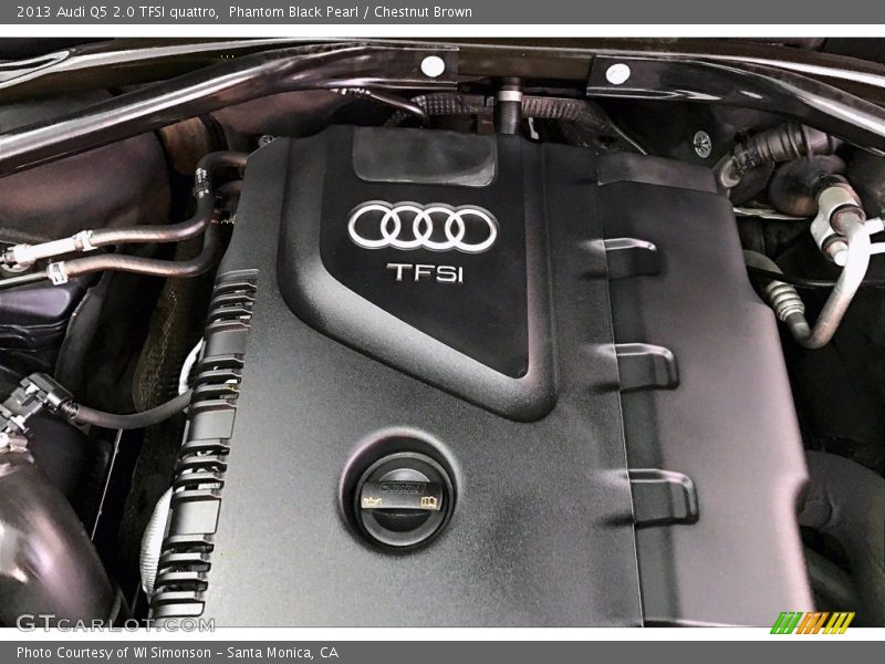 Phantom Black Pearl / Chestnut Brown 2013 Audi Q5 2.0 TFSI quattro