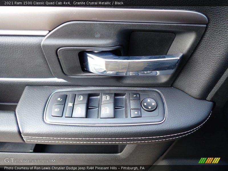 Granite Crystal Metallic / Black 2021 Ram 1500 Classic Quad Cab 4x4