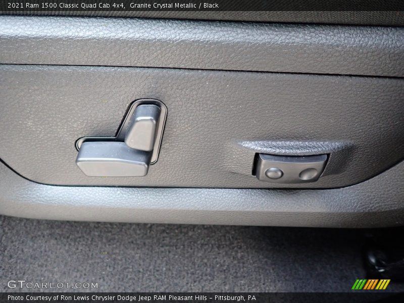 Granite Crystal Metallic / Black 2021 Ram 1500 Classic Quad Cab 4x4
