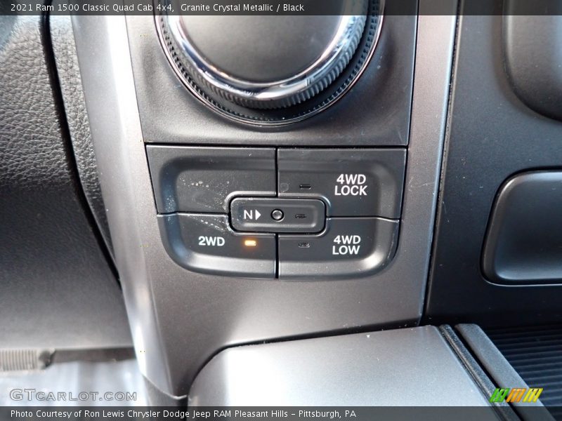 Granite Crystal Metallic / Black 2021 Ram 1500 Classic Quad Cab 4x4