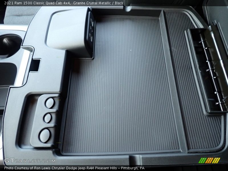 Granite Crystal Metallic / Black 2021 Ram 1500 Classic Quad Cab 4x4