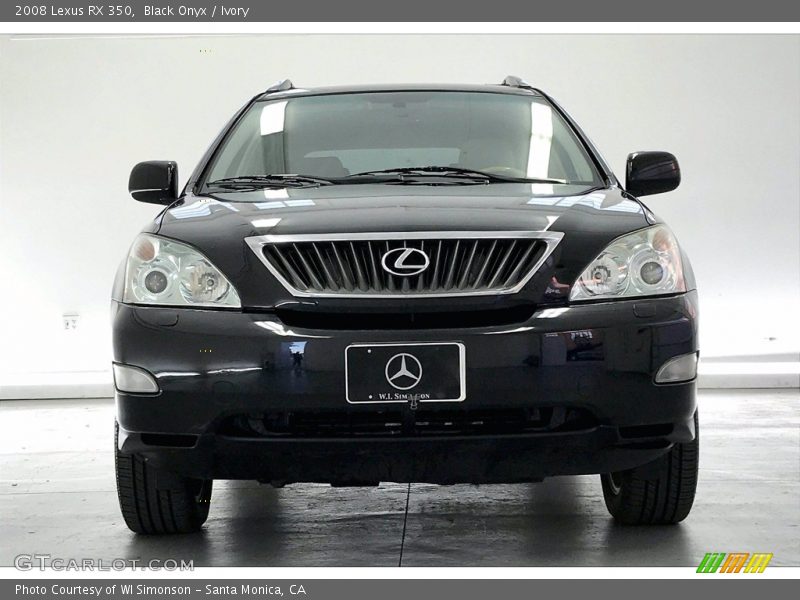 Black Onyx / Ivory 2008 Lexus RX 350