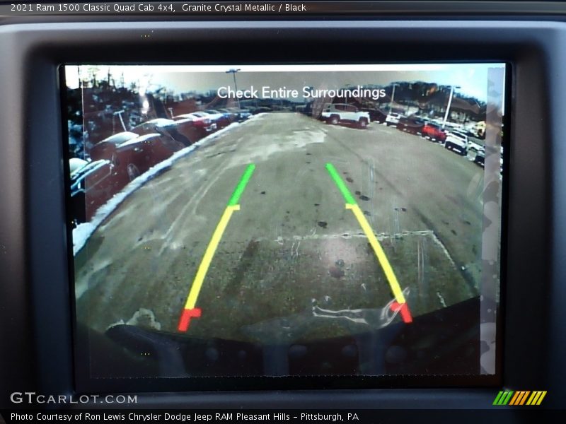 Granite Crystal Metallic / Black 2021 Ram 1500 Classic Quad Cab 4x4
