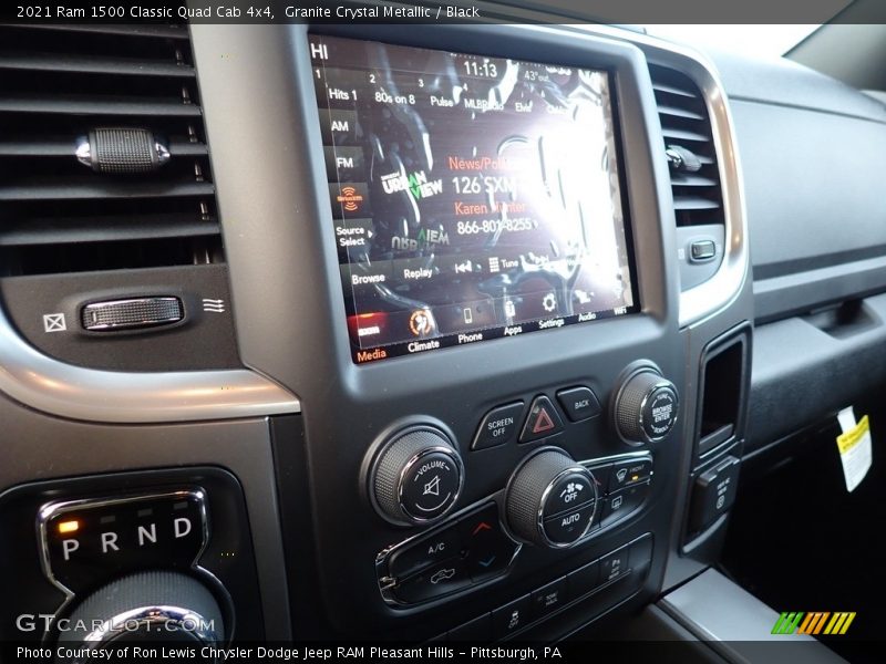 Granite Crystal Metallic / Black 2021 Ram 1500 Classic Quad Cab 4x4