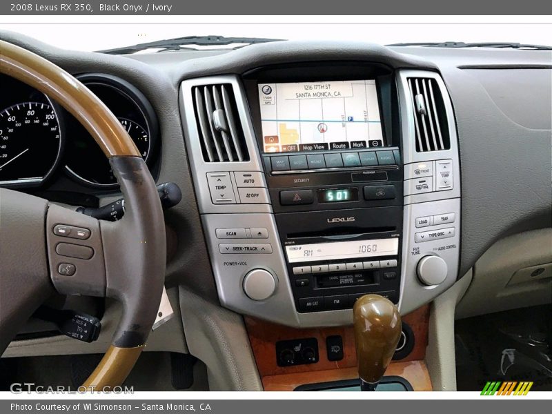 Black Onyx / Ivory 2008 Lexus RX 350
