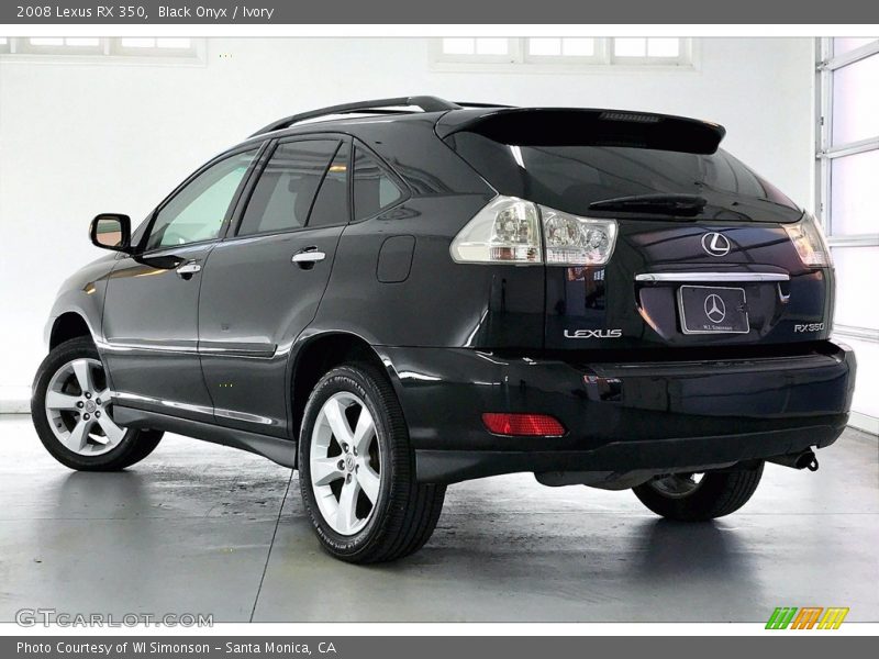 Black Onyx / Ivory 2008 Lexus RX 350