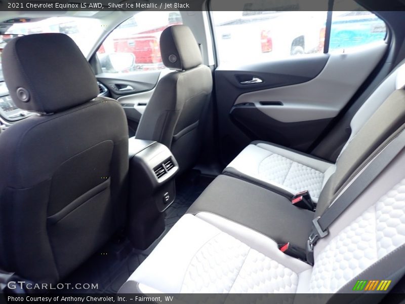 Silver Ice Metallic / Jet Black 2021 Chevrolet Equinox LS AWD