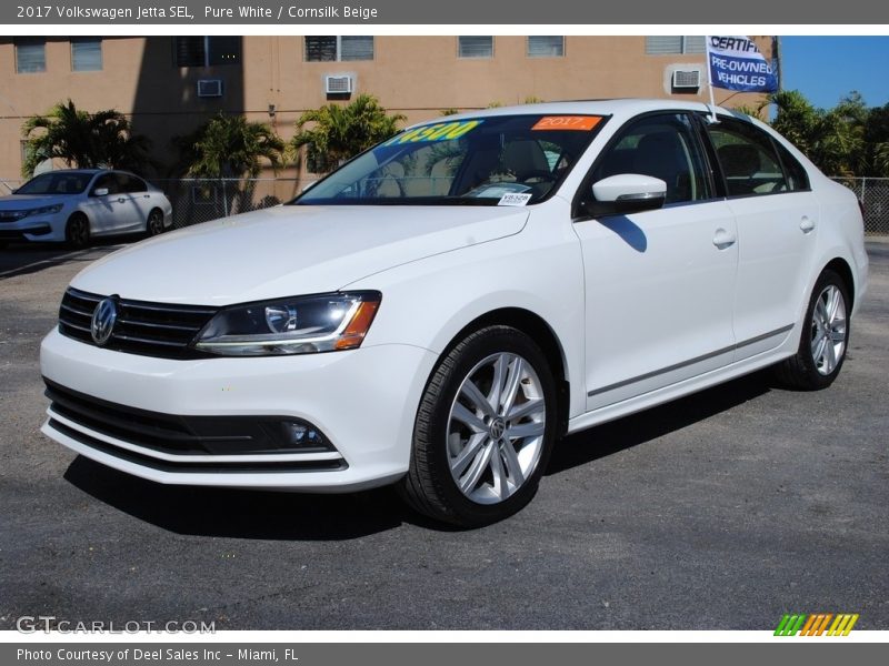  2017 Jetta SEL Pure White
