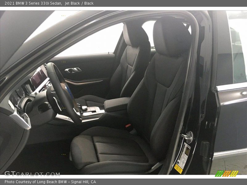 Jet Black / Black 2021 BMW 3 Series 330i Sedan
