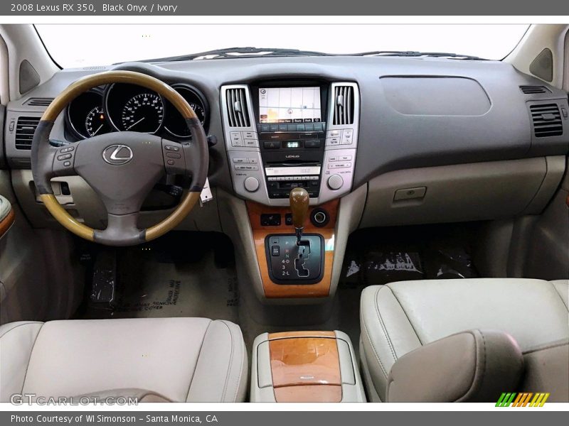 Black Onyx / Ivory 2008 Lexus RX 350