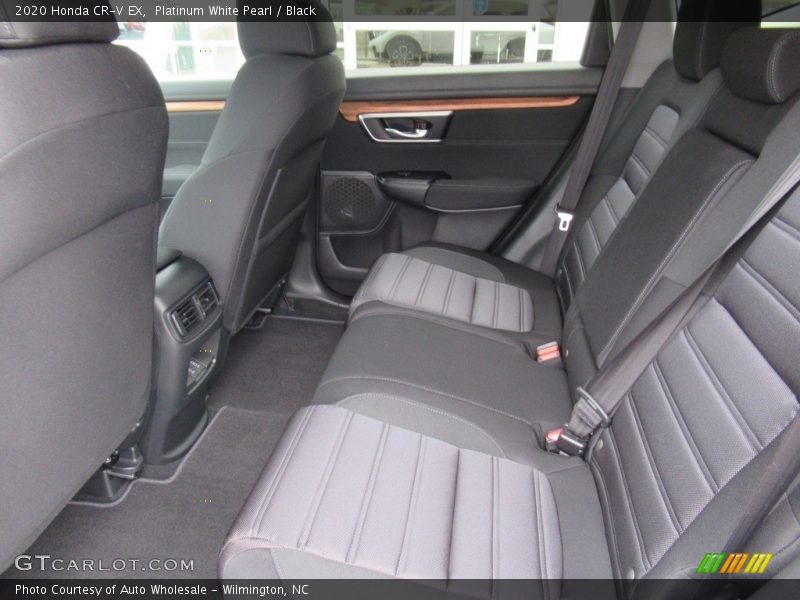 Platinum White Pearl / Black 2020 Honda CR-V EX