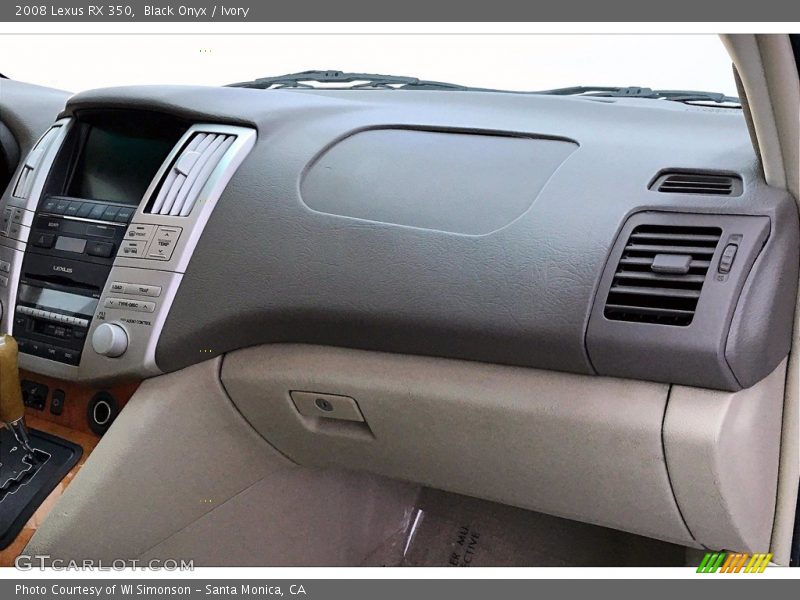 Black Onyx / Ivory 2008 Lexus RX 350