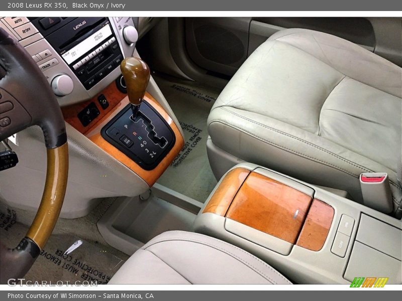Black Onyx / Ivory 2008 Lexus RX 350
